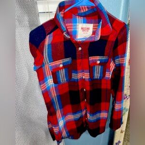 MOSSIMO flannel size XS, lightweight, button up